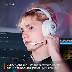 Slúchadlá - SteelSeries Arctis Nova 5P White - 7
