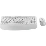 Logitech Signature Comfort Plus + Mouse MK880 Off-White US