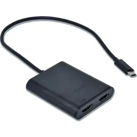 Adaptér - I-Tec USB-A/USB-C Dual 4K HDMI Video Adapter - 2