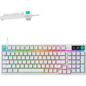 Herní klávesnice - Logitech G316 X 98 White US - 2