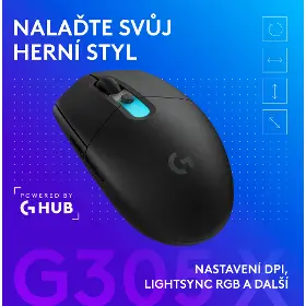 Herní myš - Logitech G305 X SUPERLIGHT Black - 10