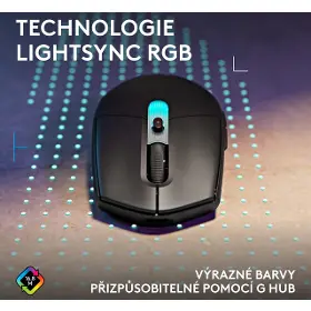 Herní myš - Logitech G305 X SUPERLIGHT Black - 9
