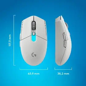 Herní myš - Logitech G305 X SUPERLIGHT White - 12