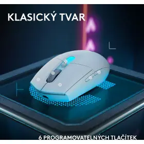 Herní myš - Logitech G305 X SUPERLIGHT White - 7