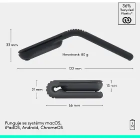 PC myš - Logitech MOBI FOLD Graphite - 10