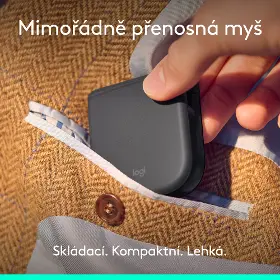 PC myš - Logitech MOBI FOLD Graphite - 2