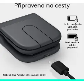 PC myš - Logitech MOBI FOLD Graphite - 5
