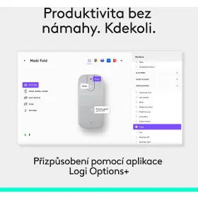 PC myš - Logitech MOBI FOLD White - 8