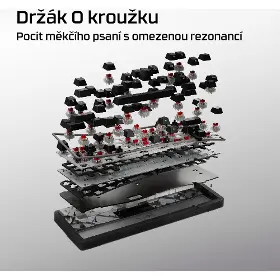 Herní klávesnice - HyperX Origins 2 65 Black US - 16