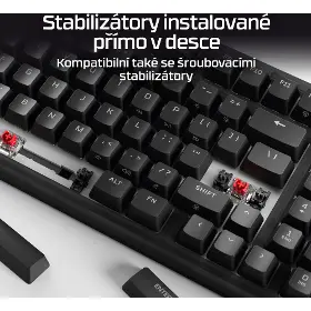 Herní klávesnice - HyperX Origins 2 1800 Black US - 4