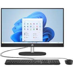 All in One PC - HP AiO 24-cr0028nc Jet Black (DS1A4EA) - 1