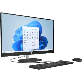 All in One PC - HP AiO 27-cr0012nc Jet Black (DK4E6EA) - 3