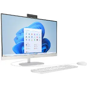 All in One PC - HP AiO 27-cr0014nc Shell White (DK4E7EA) - 2