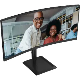LCD monitor - AOC 34" CU34E4CV - 7