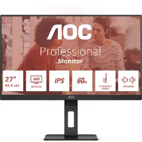 LCD monitor - AOC 27" U27E3UF - 1