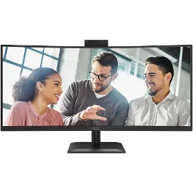 LCD monitor - AOC 34" CU34E4CW - 4