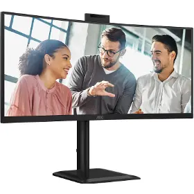 LCD monitor - AOC 34" CU34E4CW - 5