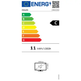 LED monitor - Philips 23,8" 24B2U3301 - 7
