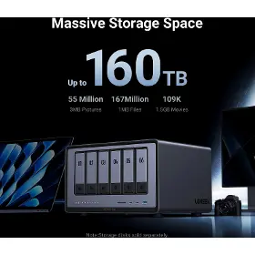 NAS - Ugreen DXP6800 Pro Grey - 2