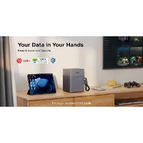 NAS - Ugreen DH4300 Plus Grey - 16