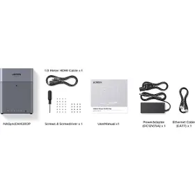 NAS - Ugreen DH4300 Plus Grey - 7