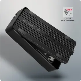 Externý box - Axagon EEM2-40G M.2 NVMe SSD box - 3