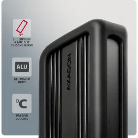 Externý box - Axagon EEM2-40G M.2 NVMe SSD box - 5