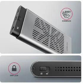Externý box - Axagon EEM2-20GD 2x M.2 NVMe SSD box - 6