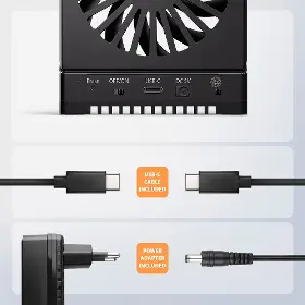 Externý box - Axagon ADSA-M2C44 4x M.2 NVMe SSD dock - 11