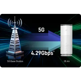Wi-Fi modem - ZTE G5 Air 5G CPE 	MC8510D (PCA00008) - 4