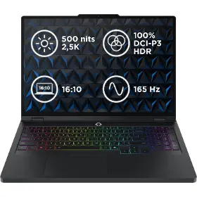 Herní notebook - Lenovo Legion Pro 5 16IAX10 Eclipse Black (83F300B3CK) - 1