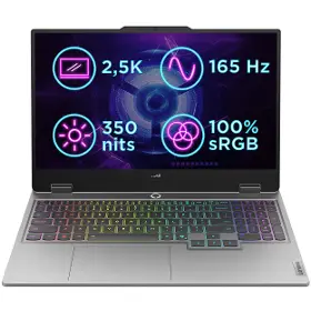 Herní notebook - Lenovo LOQ 15IRX10 Luna Grey (83JE01J2CK), Bez OS - 1