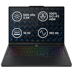 Herní notebook - Lenovo Legion Pro 5 16ADR10 Eclipse Black (83LT009UCK), Bez OS - 1
