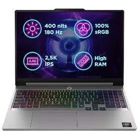 Herní notebook - Lenovo LOQ 15AHP11 Luna Grey (83TN007YCK), Bez OS - 1