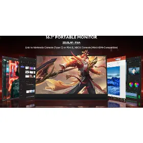 Přenosný monitor - Zeuslap 16,1" P16A - 3