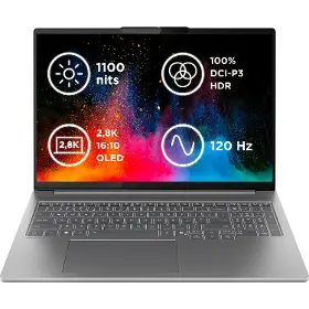 Notebook - Lenovo Ideapad Pro 5 16AKP10 Luna Grey (83JN0044CK), Bez OS - 1