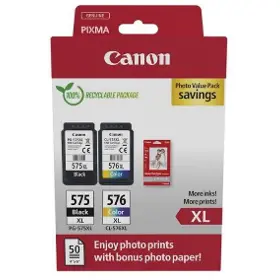 Originální cartridge - Canon PG-575XL/CL-576XL/GP-501 black/color (5437C006) - 1