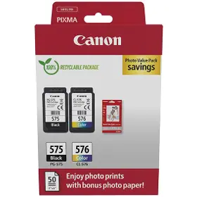 Originální cartridge - Canon PG-575/CL-576/GP-501 black/color (5438C004) - 1
