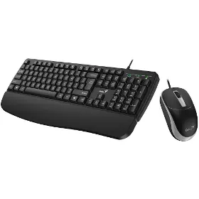 PC klávesnice s myší - Genius KM-123 black - 2