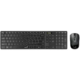 PC klávesnice s myší - Genius SlimStar 8250 black - 1