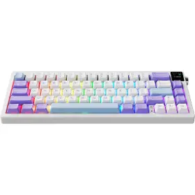 Hráčska klávesnica - Ajazz AK650 Dream Weaver Purple White Blue - 3