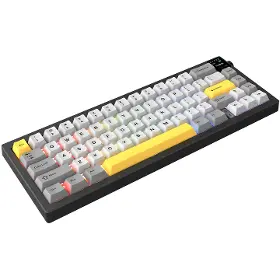 Hráčska klávesnica - Ajazz AK650 Dream Weaver Black Gray Yellow - 3