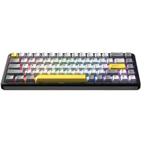 Hráčska klávesnica - Ajazz AK680 MAX Magnetic Black Gray Yellow - 5