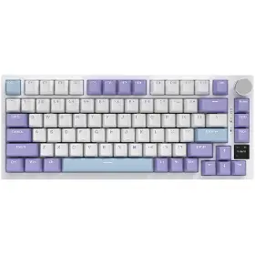 Hráčska klávesnica - Ajazz AK820 Pro Flying Fish Purple White Blue - 1