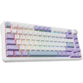 Hráčska klávesnica - Ajazz AK820 MAX Magnetic Purple White Blue - 3