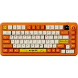 Ajazz AK820 MAX Avocado Orange White