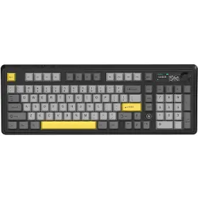 Hráčska klávesnica - Ajazz AK980 V2 Gift V2 Black Gray Yellow - 2