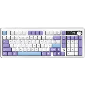 Hráčska klávesnica - Ajazz AK980 V2 Gift V2 Purple White Blue - 2