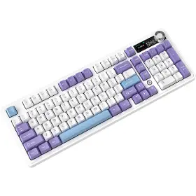 Hráčska klávesnica - Ajazz AK980 V2 Gift V2 Purple White Blue - 4