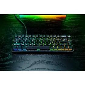 Herní klávesnice - Razer Huntsman V3 HE Magnetic Mini Clear Switch Black US - 11